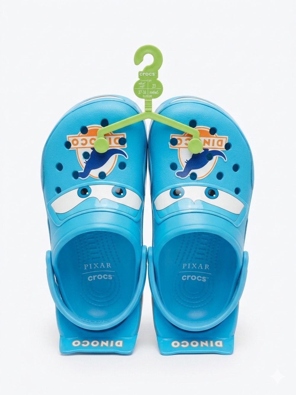 Pixar Crocs Kids' Blue Dino Clog Shoes 10